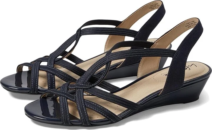 LifeStride Yaya Women's Shoes Lux Navy : 9.5 W (C), Textile