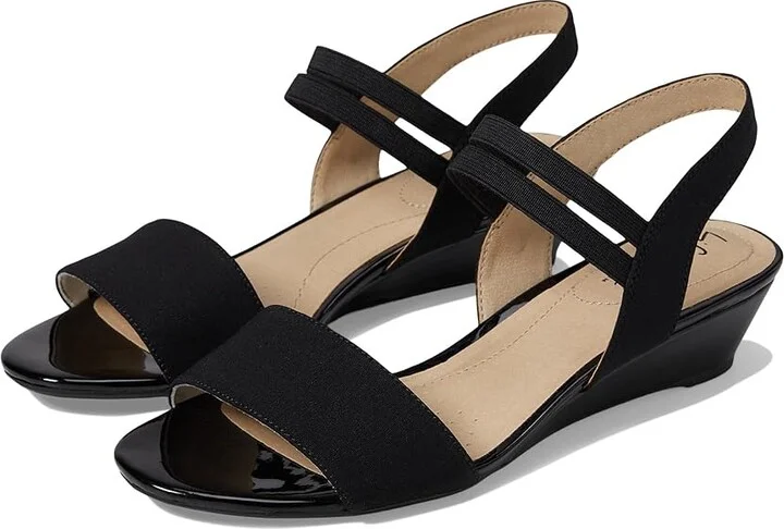 LifeStride Yolo Women's Shoes Black : 9.5 W (C), Textile