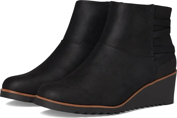 LifeStride Zariah Women's Boots Black : 10 W (C), Leather