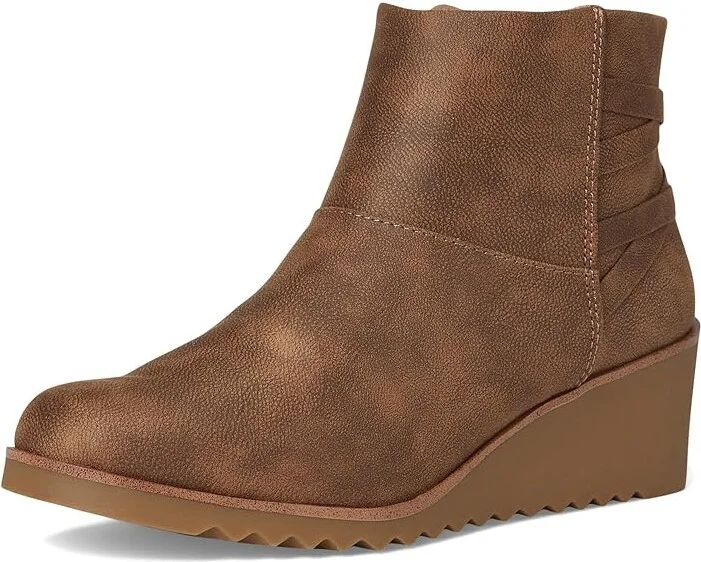 LifeStride Zariah Women's Boots Brown : 8.5 W (C), Leather - Image 5