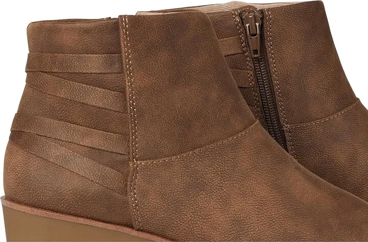 LifeStride Zariah Women's Boots Brown : 8.5 W (C), Leather - Image 7