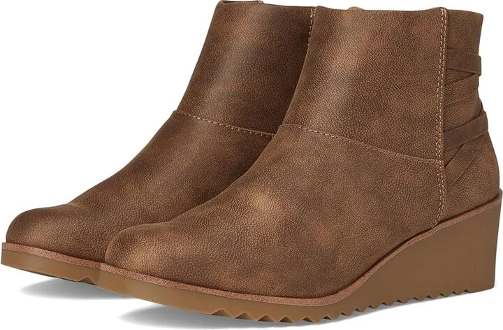 LifeStride Zariah Women's Boots Brown : 8.5 W (C), Leather