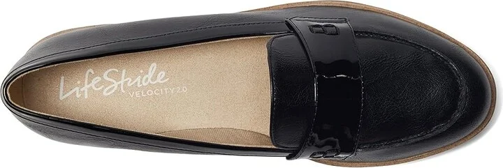 LifeStride Zee Women's Shoes Black : 9.5 W (C), Faux Leather - Image 3