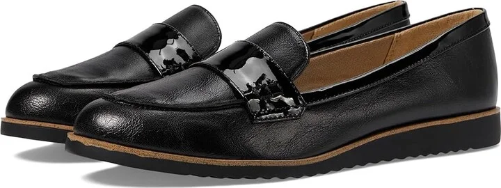 LifeStride Zee Women's Shoes Black : 9.5 W (C), Faux Leather
