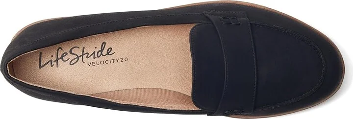 LifeStride Zee Women's Shoes Black/Black : 9.5 M (B), Faux Leather - Image 2