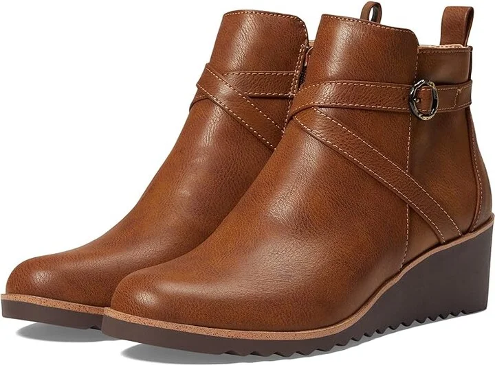 LifeStride Zinfandel Women's Boots Whiskey : 9.5 W (C), Synthetic