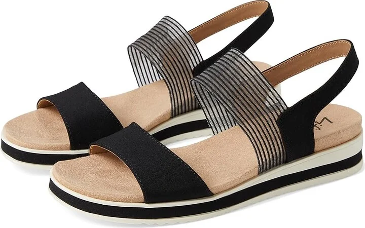 LifeStride Zing Women's Shoes Black : 9.5 W (C), Textile
