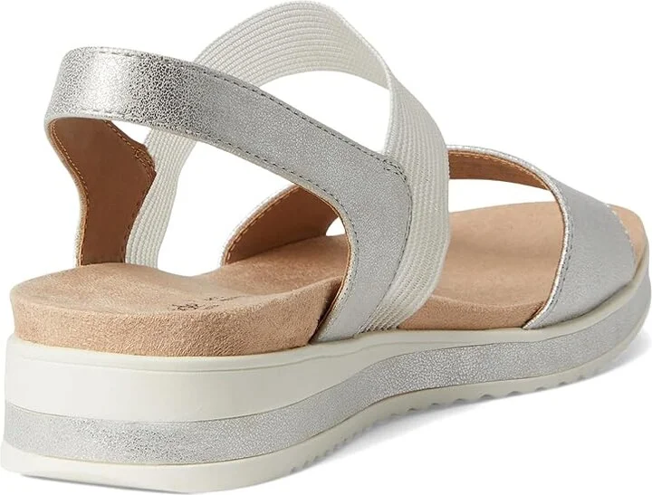 LifeStride Zing Women's Shoes Silver Metallic : 7.5 W (C), Textile - Image 4