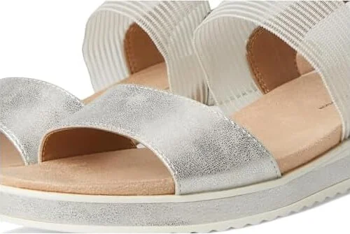 LifeStride Zing Women's Shoes Silver Metallic : 7.5 W (C), Textile - Image 7
