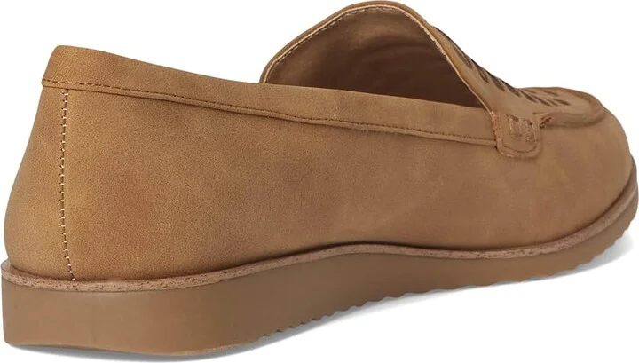 LifeStride Zoey Loafer/Moc Shoes Women's Flat Shoes Tan : 7.5 W (C), Synthetic - Image 4