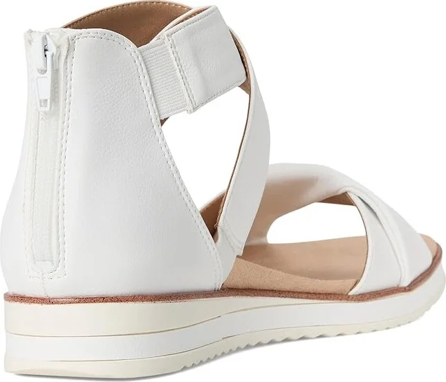 LifeStride Zoom Women's Shoes Bright White : 6 W (C), Synthetic - Image 4