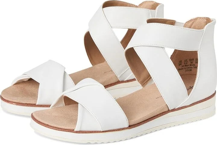 LifeStride Zoom Women's Shoes Bright White : 6 W (C), Synthetic