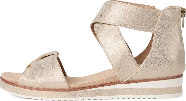 LifeStride Zoom Women's Shoes Platino Gold Metallic : 8.5 M (B), Synthetic - Image 6