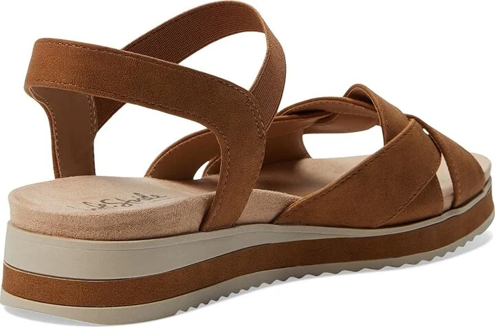 LifeStride Zuri Ankle Strap Sandals Women's Sandals Tan : 5 M (B), Leather/Rubber/Textile - Image 4
