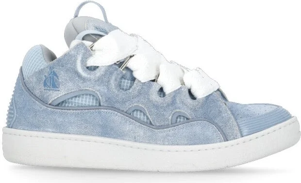 Light Blue Curb Sneakers