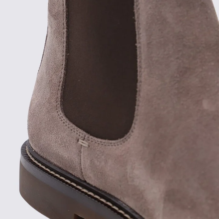 Light Brown Leather Boots - Image 4