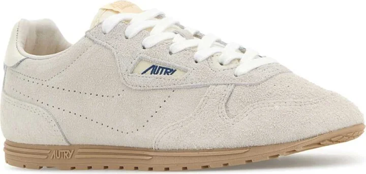 Light Grey Suede Windspin Sneakers - Image 2