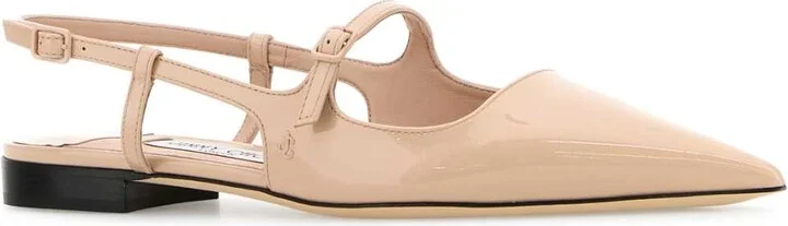 Light Pink Leather Didi Ballerinas - Image 2