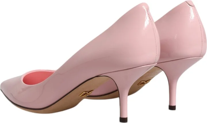 Light Pink Patent Leather Heels Pumps Women's Shoes (Pre-Owned) - Image 5
