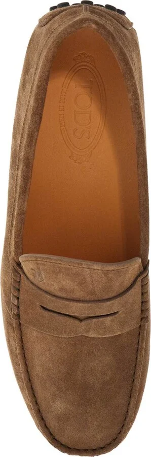 Light Walnut Leather Driving Moccasin - Image 2