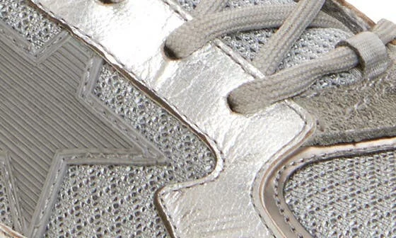 Lightstar Metalllic Leather & Mesh Sneaker - Image 7