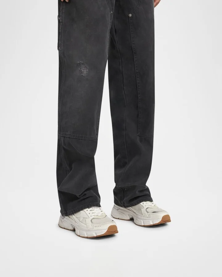 Lightstar Net Mixed Leather Runner Sneakers - Image 7