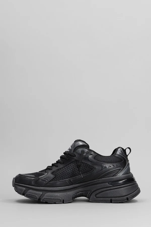 Lightstar Sneakers In Black Leather And Fabric - Image 3