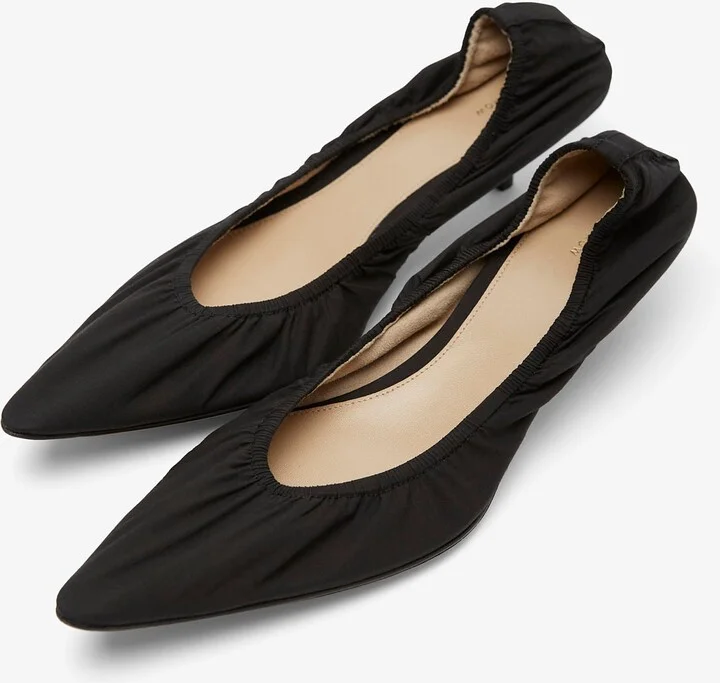 Liisa black kitten pumps - Image 5