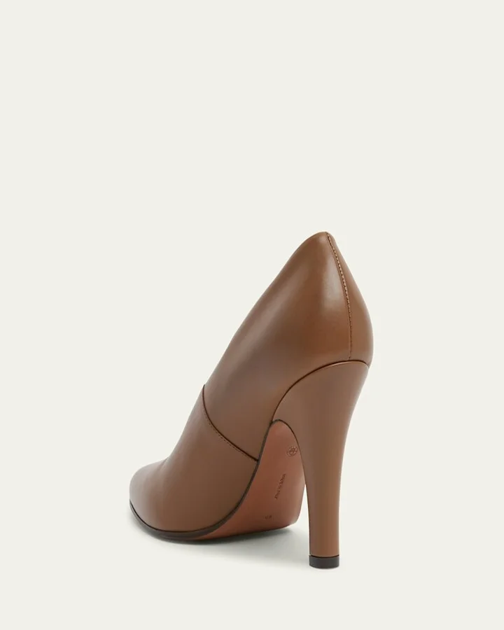Liisa Lambskin Leather Pumps - Image 5