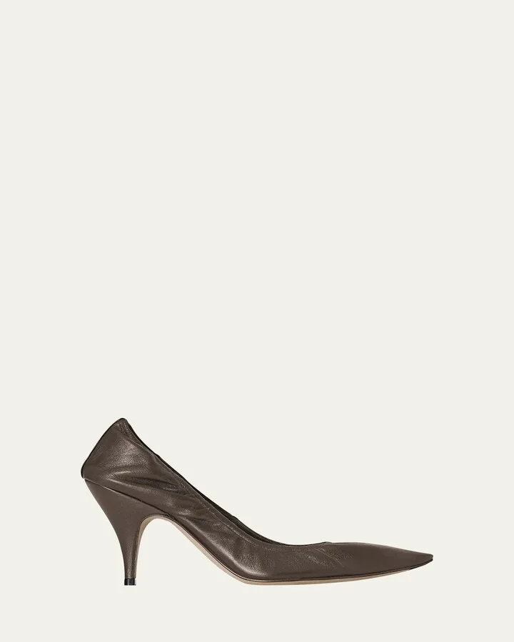 Liisa Lambskin Leather Pumps