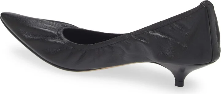Liisa Pointed Toe Kitten Heel Pump - Image 2