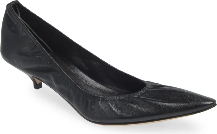 Liisa Pointed Toe Kitten Heel Pump
