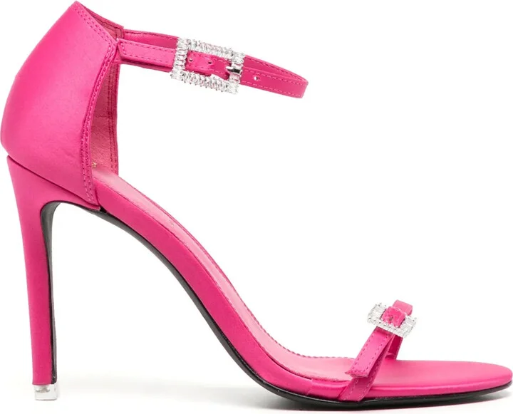 Lila 100mm crystal-embellished sandals
