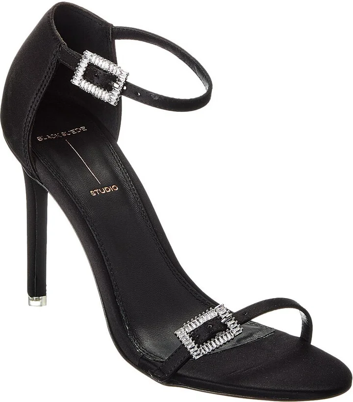Lila Satin Sandal