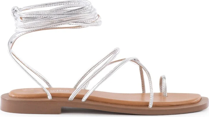 Lilac Ankle Wrap Sandal - Image 3