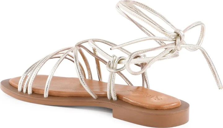 Lilac Two Ankle Wrap Sandal - Image 2