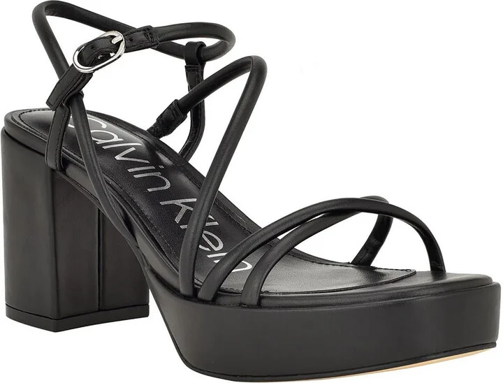 Lilana Womens Block Heel Heels