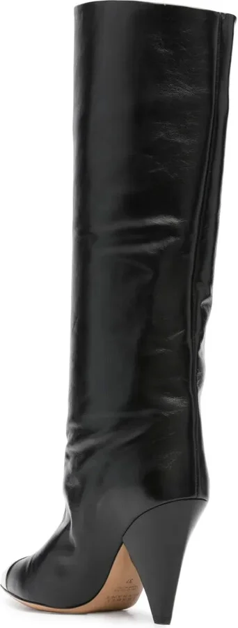 Lilezio 95mm leather knee-high boots - Image 3
