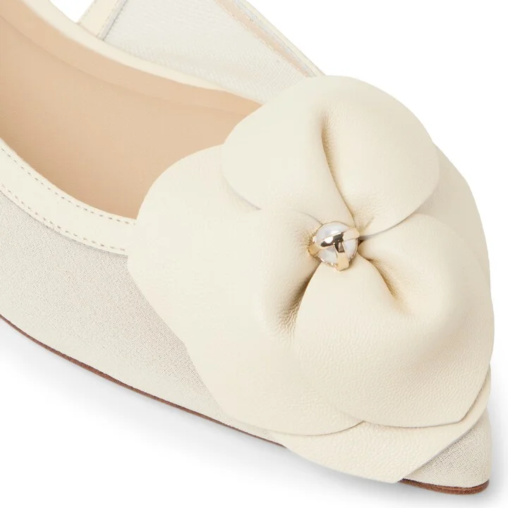 Lili Rose Pointed Toe Slingback Flat - Image 6
