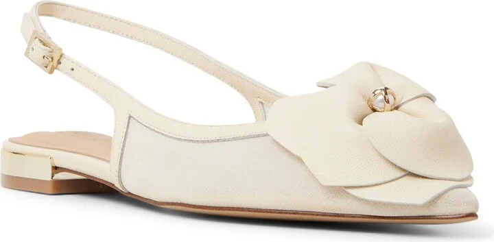 Lili Rose Pointed Toe Slingback Flat
