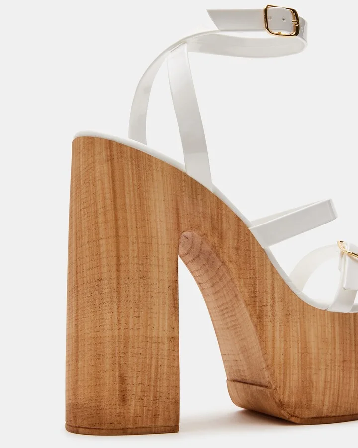 Lilia White Patent - Image 3