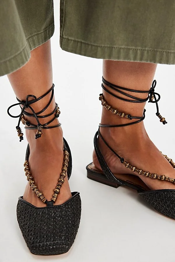 Lilia Wrap Flats - Image 2