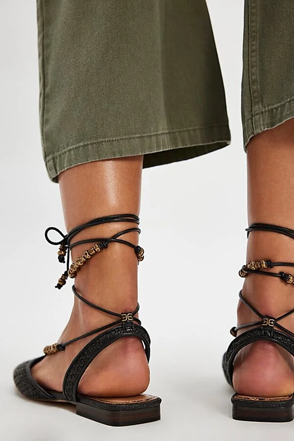 Lilia Wrap Flats - Image 3