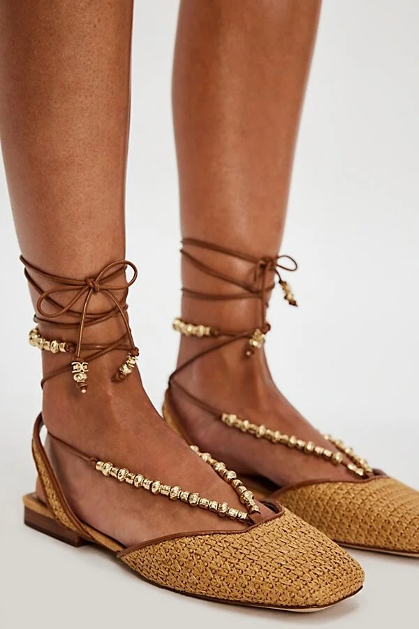 Lilia Wrap Flats - Image 2