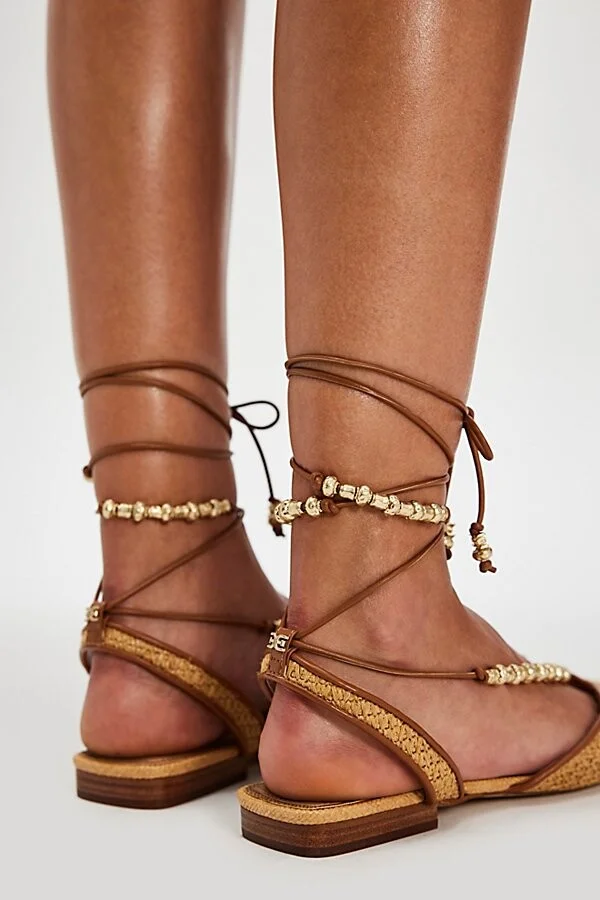 Lilia Wrap Flats - Image 3