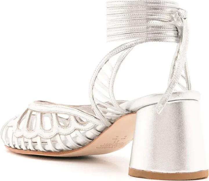 Lilibet 55mm leather pumps - Image 3