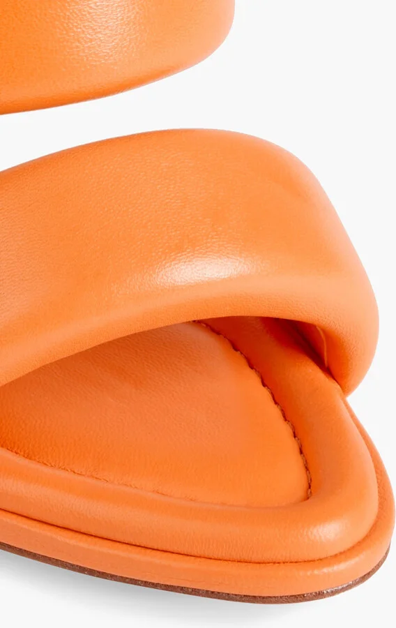 Lilla 85 padded leather mules - Image 7