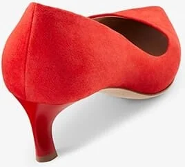 Lillian Pump - Suede - Vermilion - Image 2