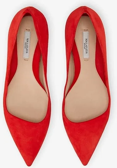 Lillian Pump - Suede - Vermilion - Image 3