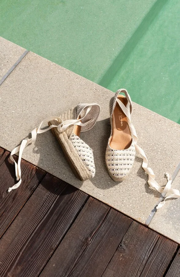 Lillian Raffia Ankle Wrap Platform Espadrille Sandal - Image 10